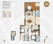 3BHK With Servant - Soul Tower